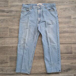 Levi's 569 Loose Straight Fit Jeans Men's Size 42x30 Medium Wash